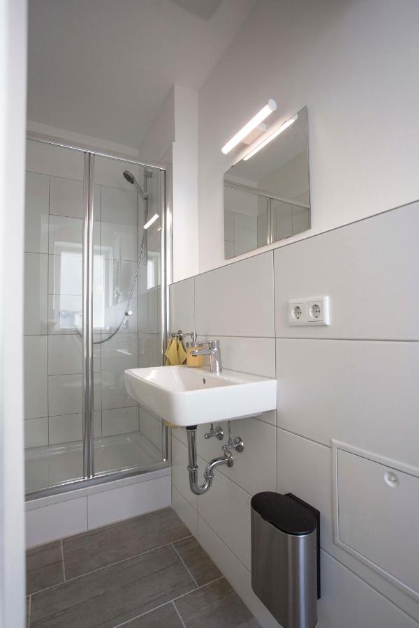 Zentral Gelegene, Helle Studio Apartments Nuremberg Bagian luar foto